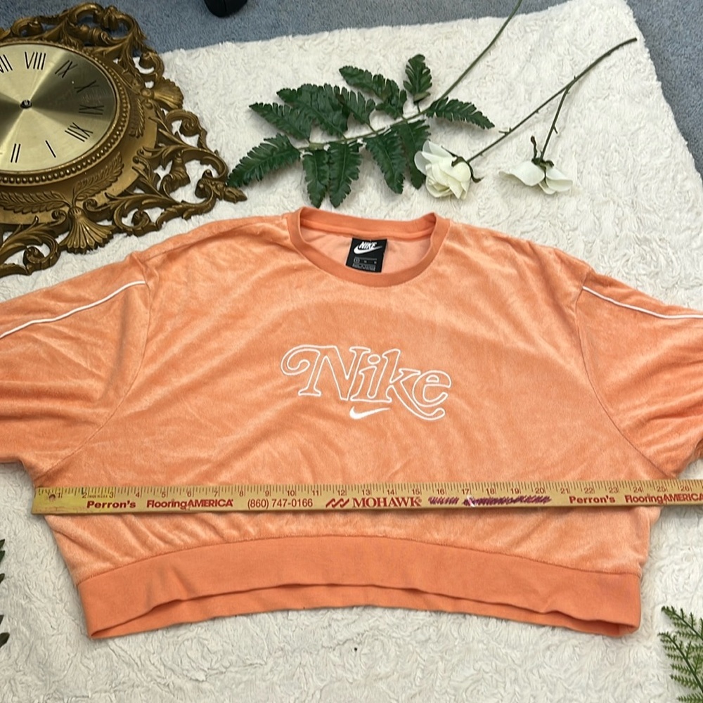 Orange Nike Pull Over Sweatshirt - Picture 4 of 6